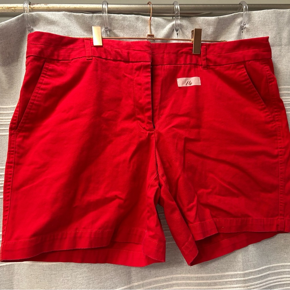 Land and Sea shorts size 16 Red